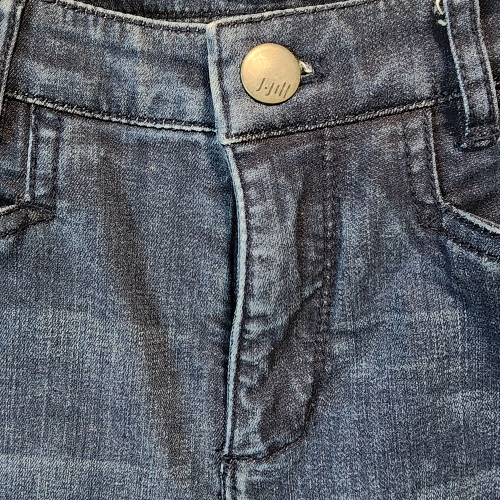 J. Jill Dark Blue Flare Jeans - Picture 4 of 8